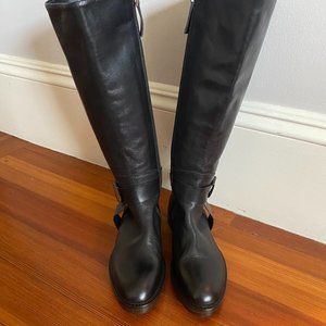 Tall Black M.Gemi Boots, New Size 37